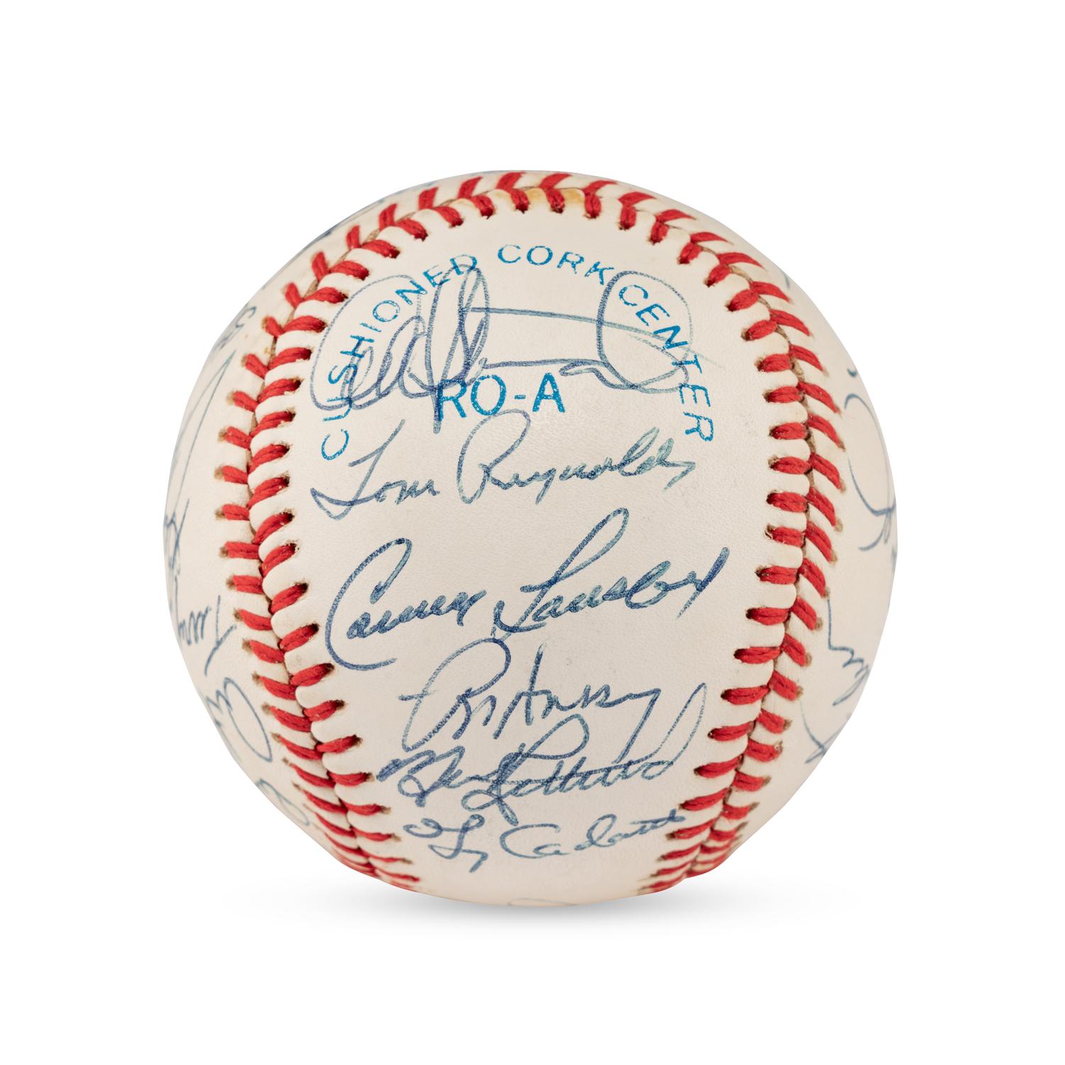 A 1989 World Series Champions Oakland Athletics Team Signed Autograph Baseball (PSA Letter of Authenticity)