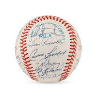 A 1989 World Series Champions Oakland Athletics Team Signed Autograph Baseball (PSA Letter of Authenticity)