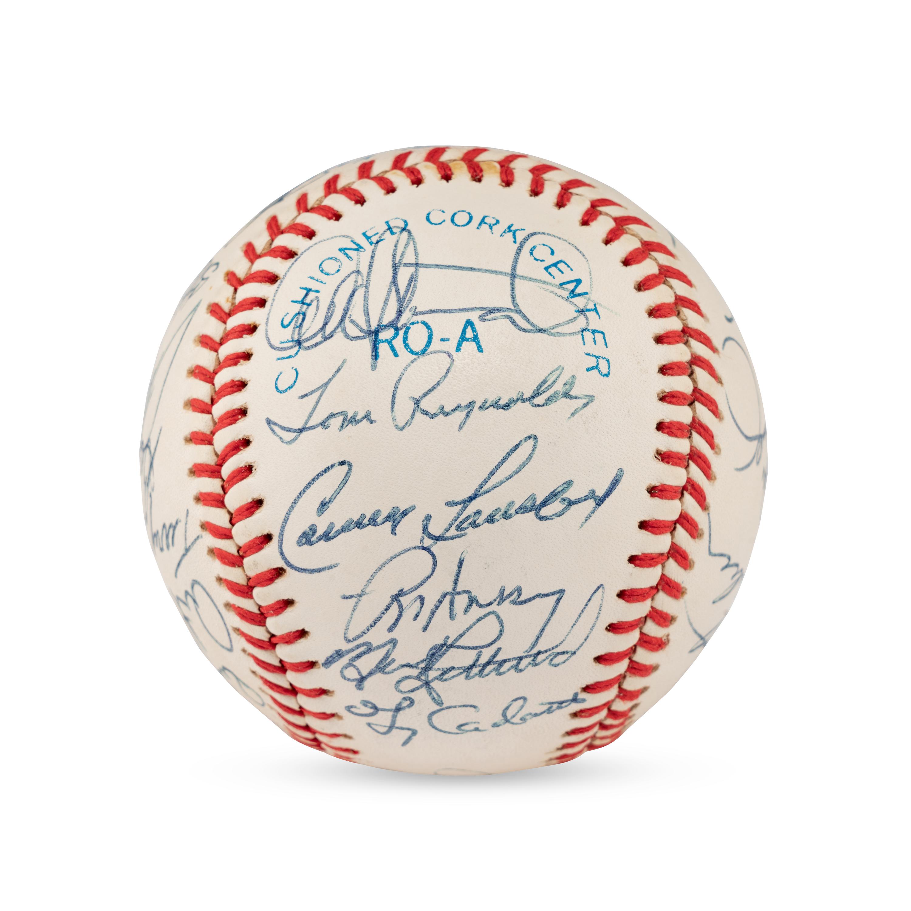 A 1989 World Series Champions Oakland Athletics Team Signed Autograph Baseball (PSA Letter of Authenticity)