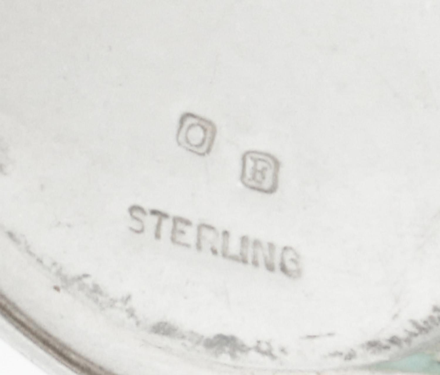 Four American Silver Dinner Plates, Obadiah Fisher, New York, NY, each of circular form.