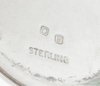 Four American Silver Dinner Plates, Obadiah Fisher, New York, NY, each of circular form.