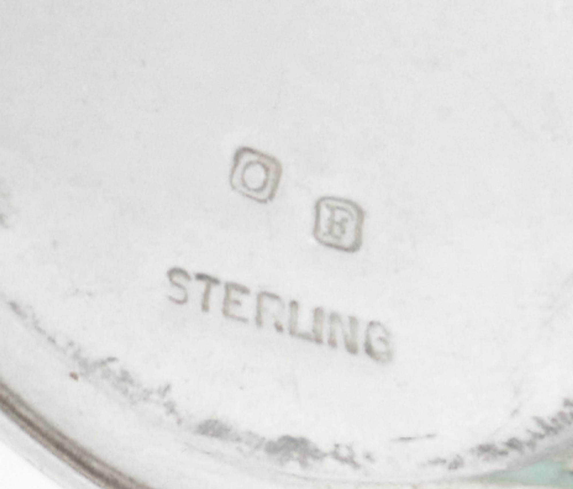 Four American Silver Dinner Plates, Obadiah Fisher, New York, NY, each of circular form.