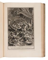 [BIBLE ILLUSTRATIONS]. Taferelen der voornaamste Geschiedenissen van het Oude en Nieuwe Testament . The Hague: Pieter de Hondt, 1728-1729.