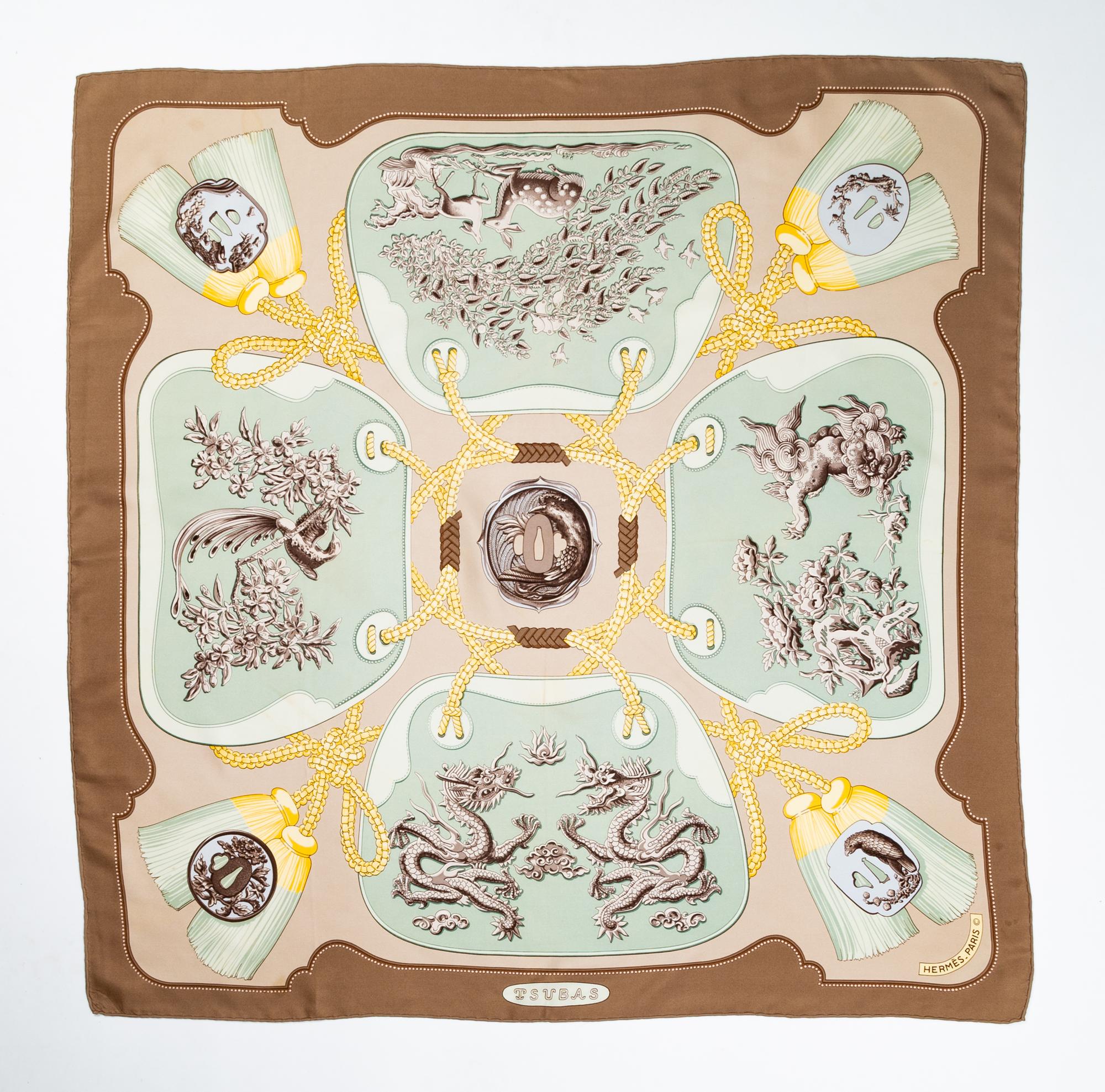 An Hermès 90cm Silk Scarf, 36" x 36".