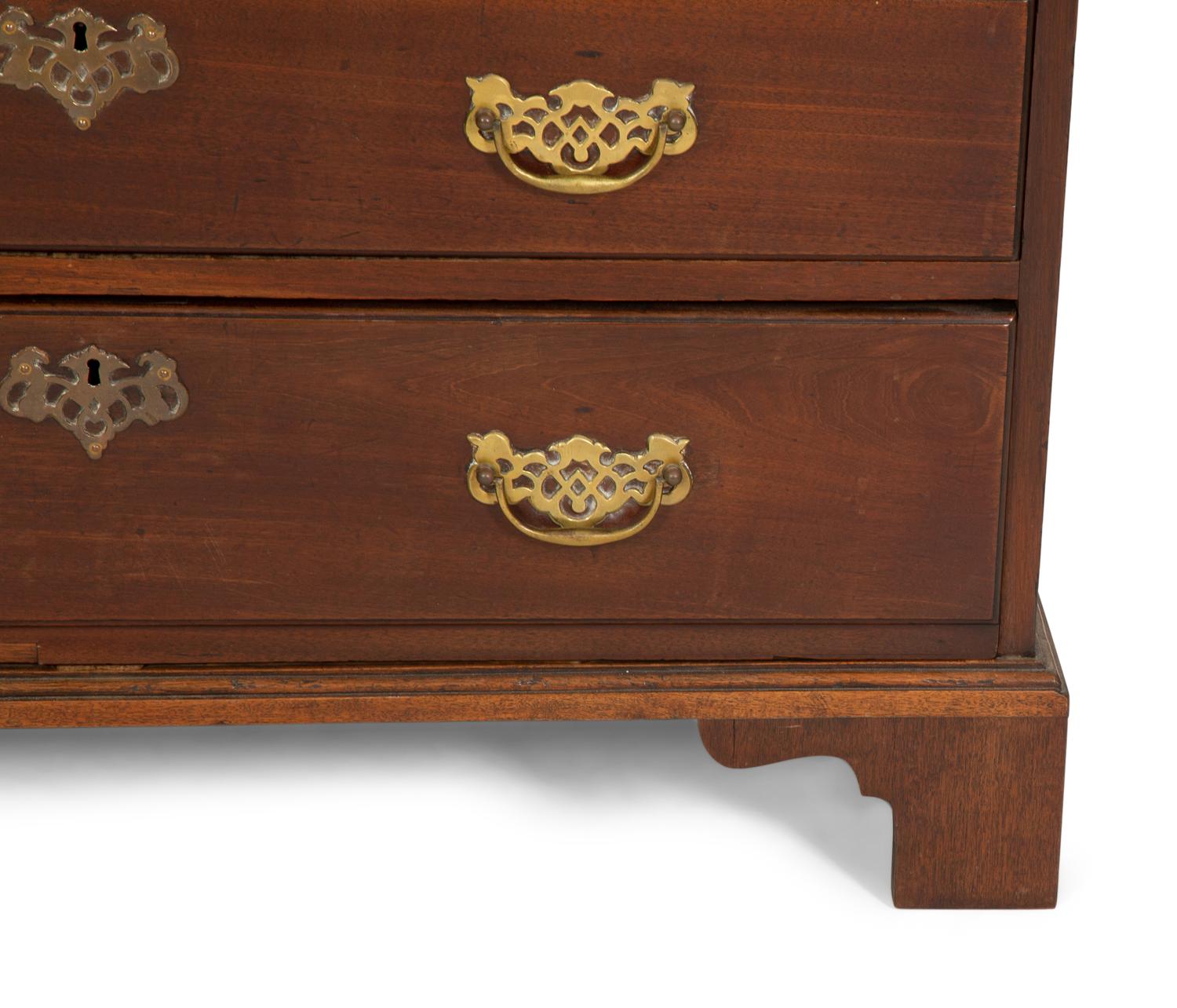 A George III Mahogany Secretary Desk