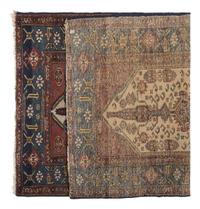 A Hamadan Wool Rug