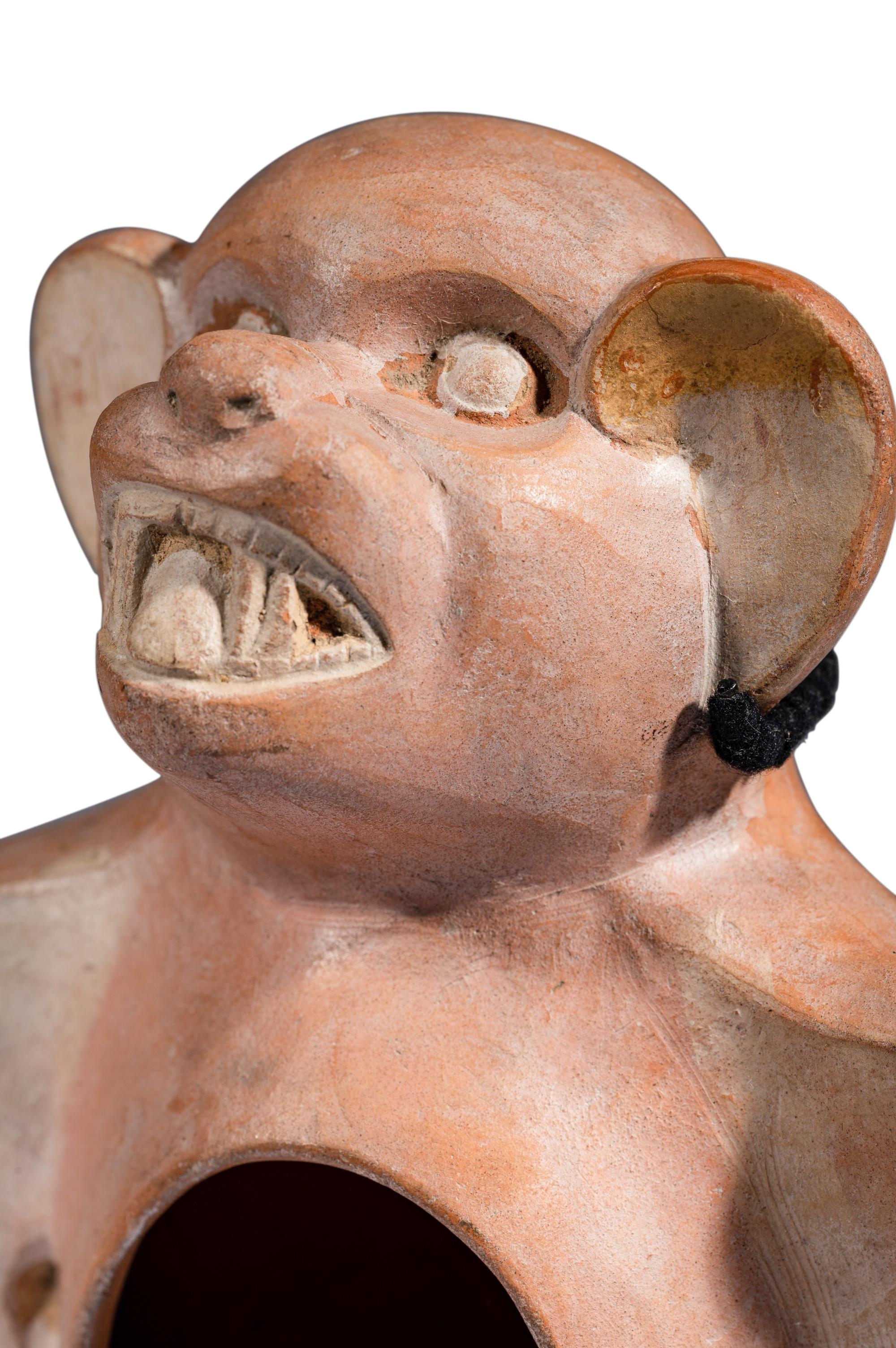 A Moche Bat Effigy Vessel