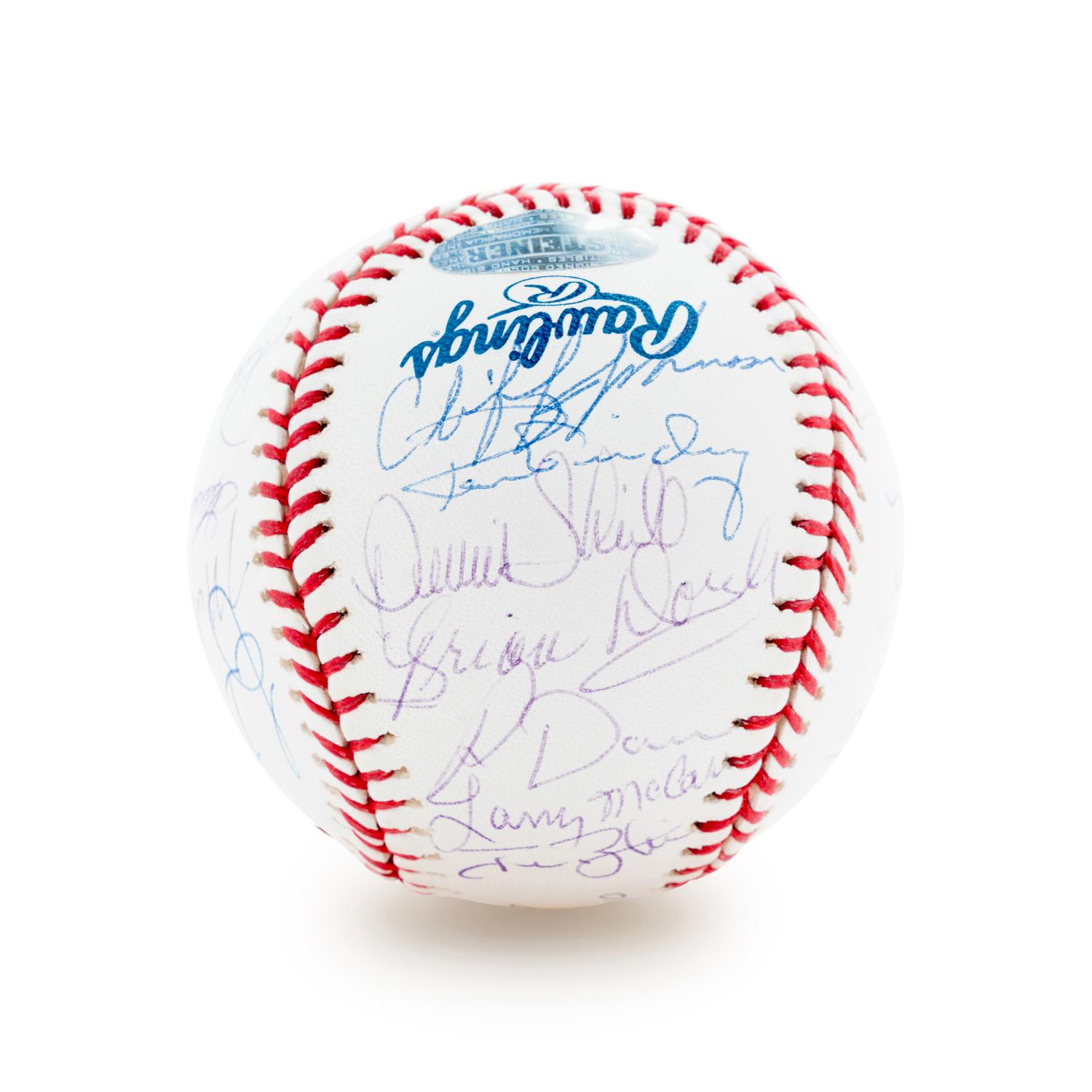 A 1978 New York Yankees Team Signed Baseball (Steiner)