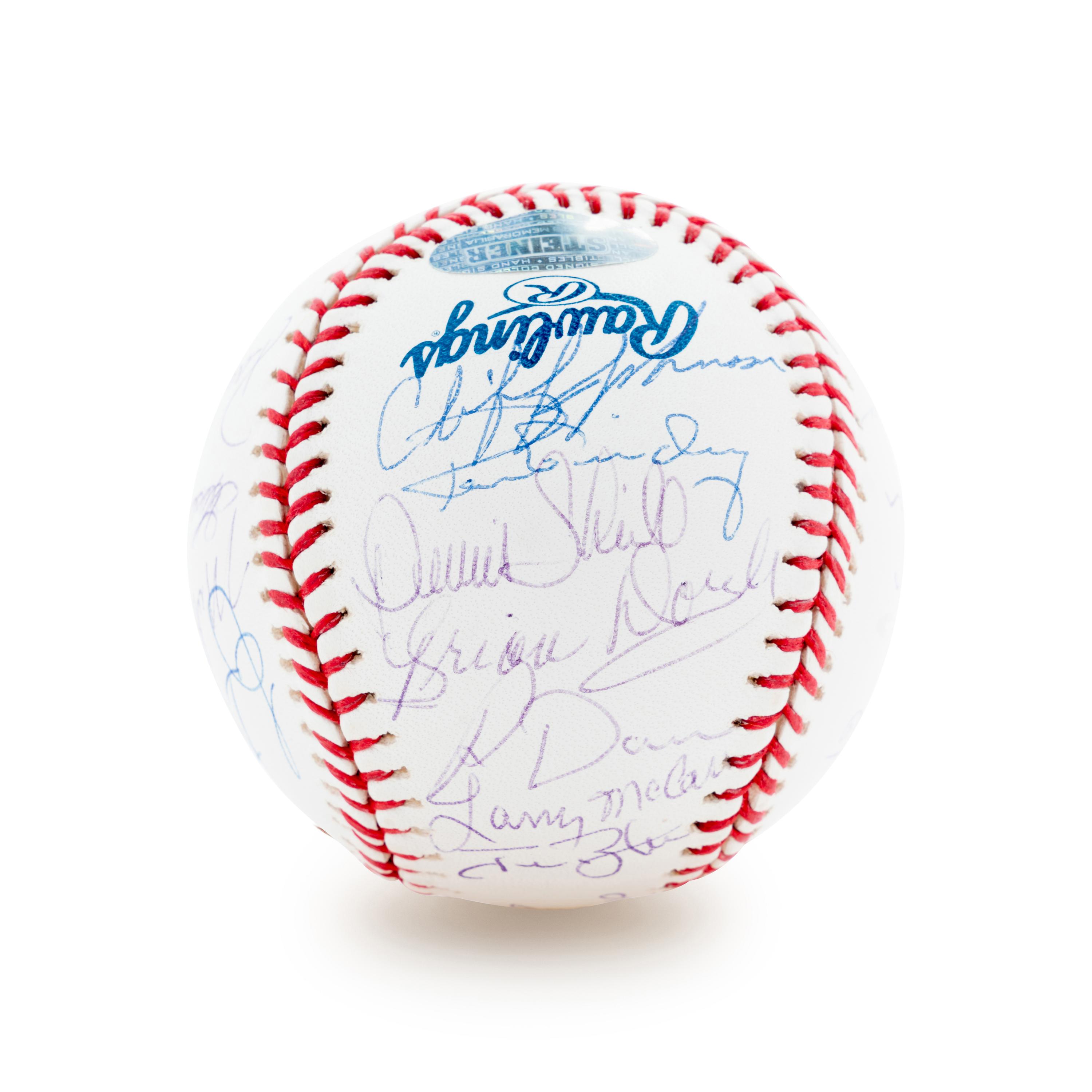 A 1978 New York Yankees Team Signed Baseball (Steiner)