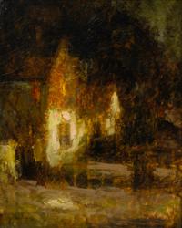 Maison au clair de lune, Gerberoy, c. 1902