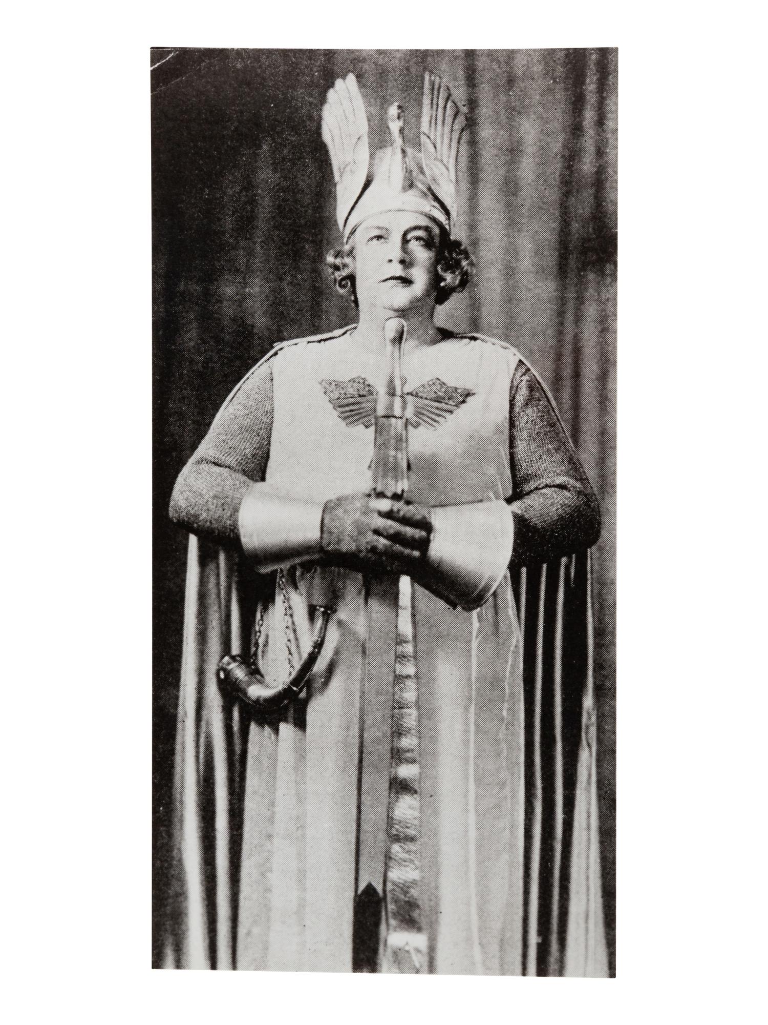 [20TH-CENTURY OPERA SINGERS]. A group of 6 photographs of opera singers from the 1940s, most signed, comprising images of: