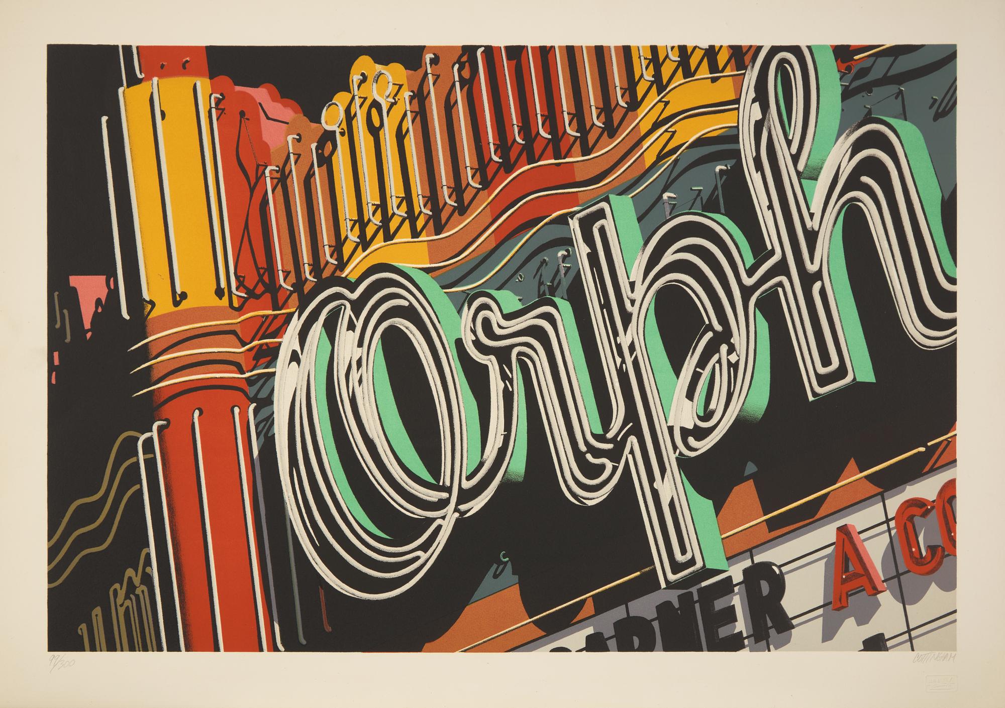 Robert Cottingham (American, b. 1935) — Orph (from Documenta: The Super Realists ), 1972