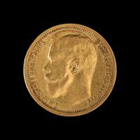 [RUSSIAN EMPIRE] Nicholas II 1897 Gold 15 Ruble