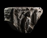 A Roman Marble Relief Fragment