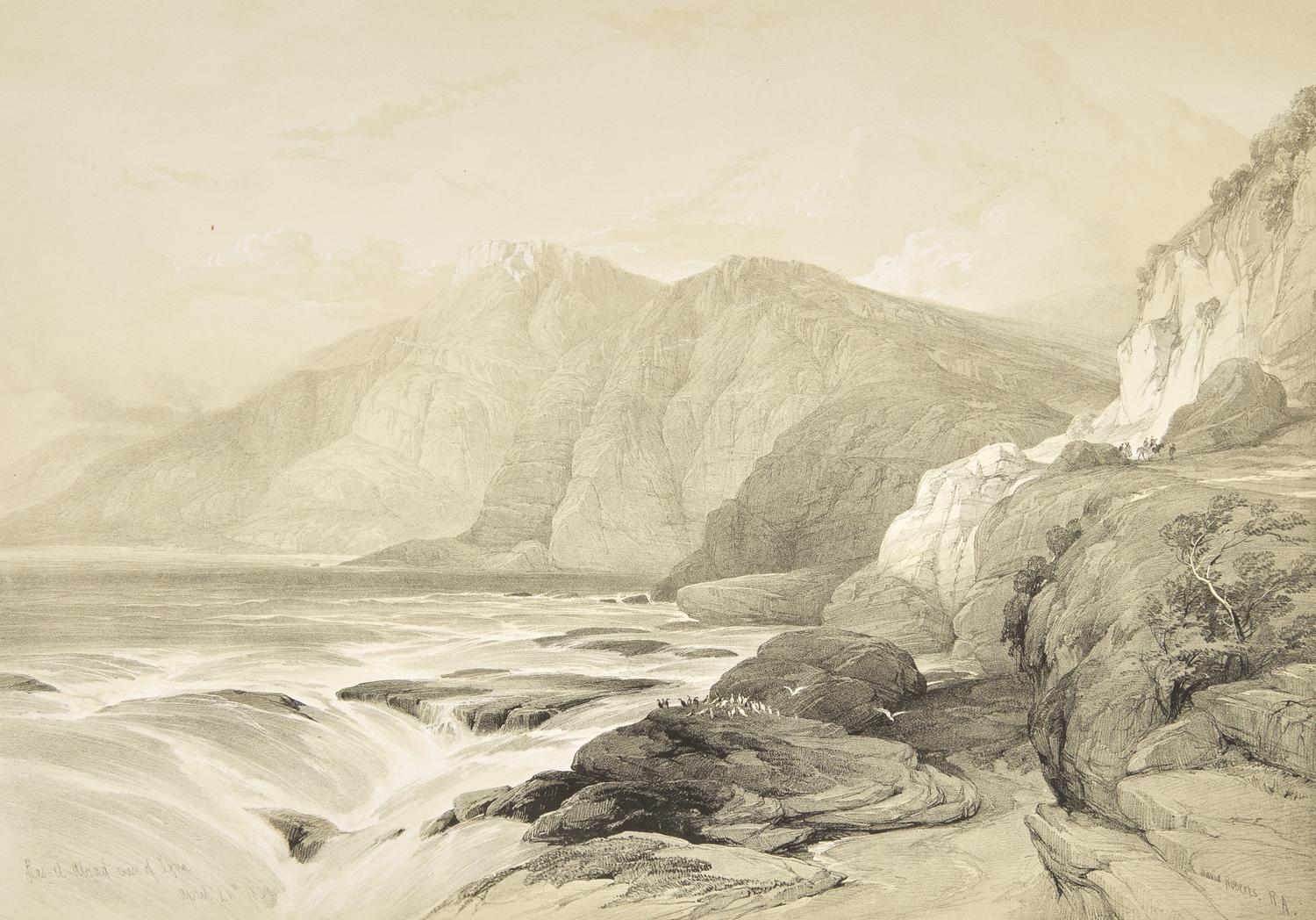 [Prints] Roberts, David. Group of Eight Prints