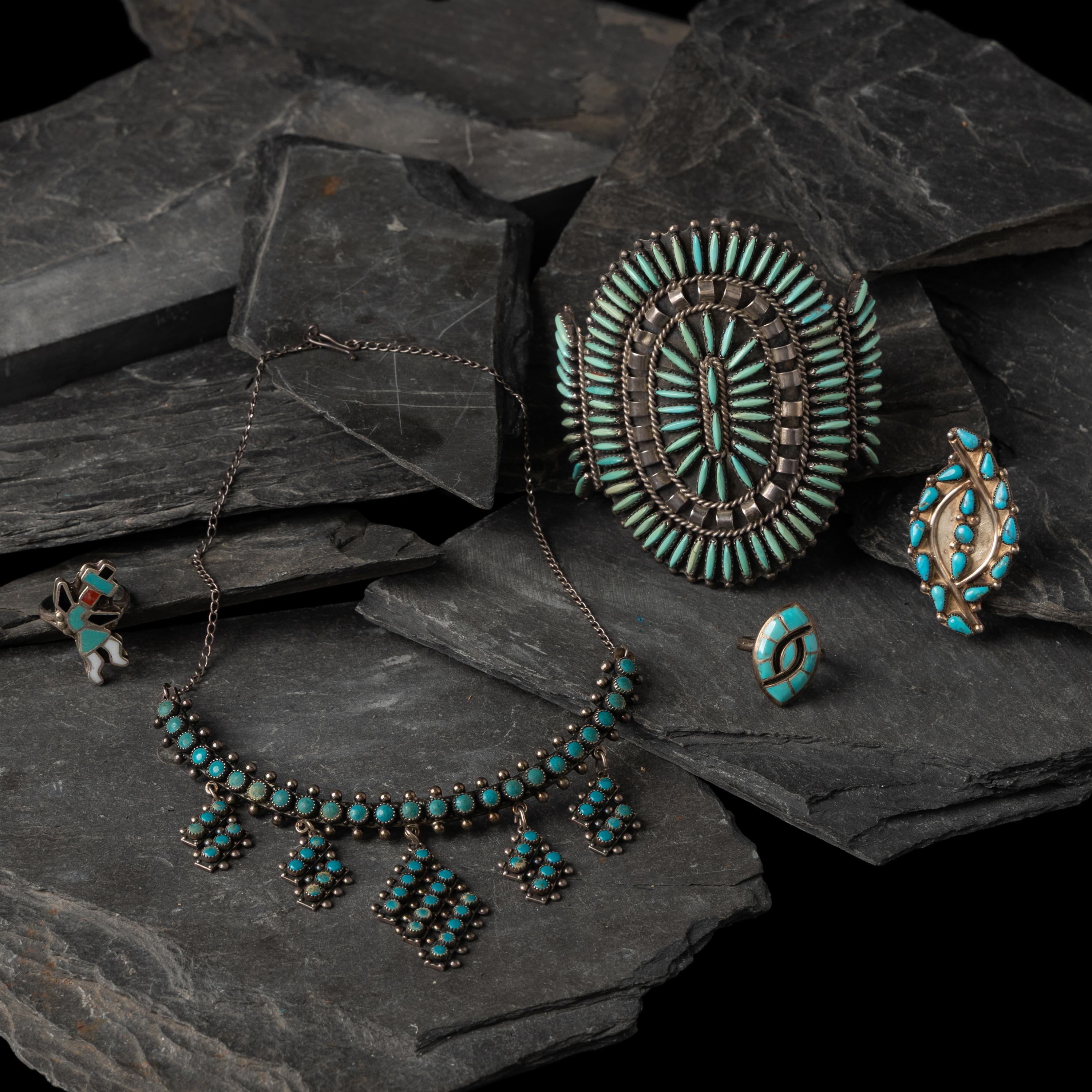 Navajo and Zuni Jewelry