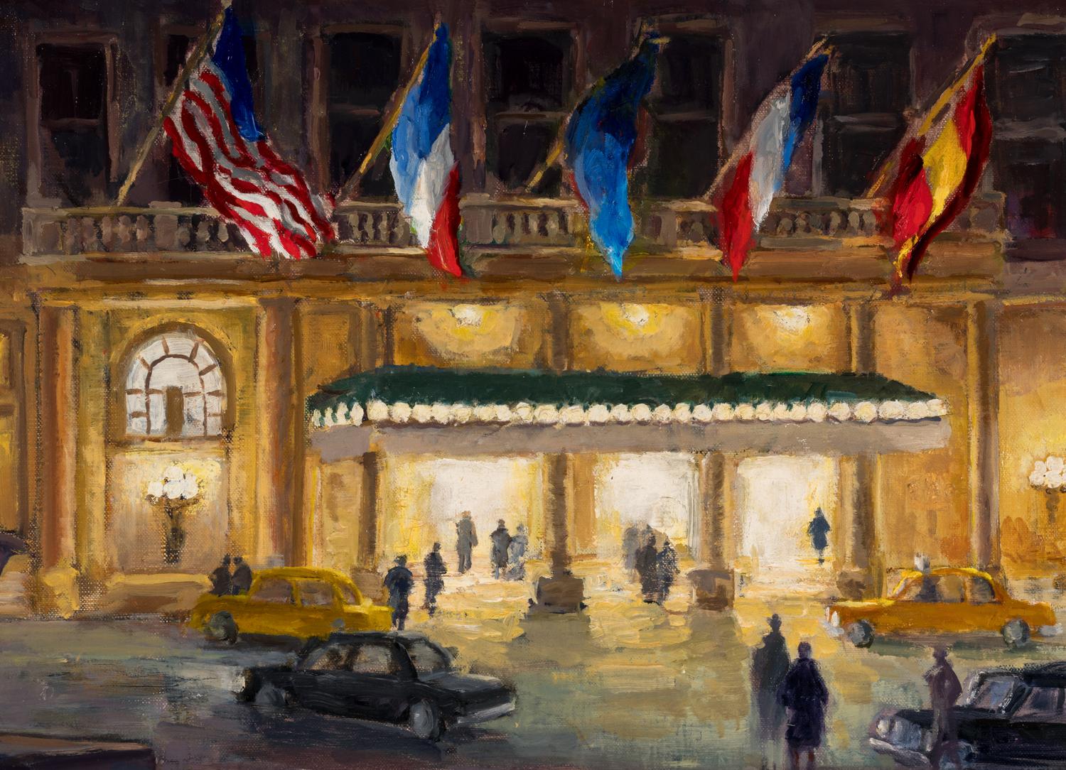 Nighttime at the Plaza