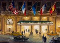 Nighttime at the Plaza