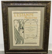 Alphonse Mucha, (Czech, 1860-1939), L'Estampe Moderne, 1899