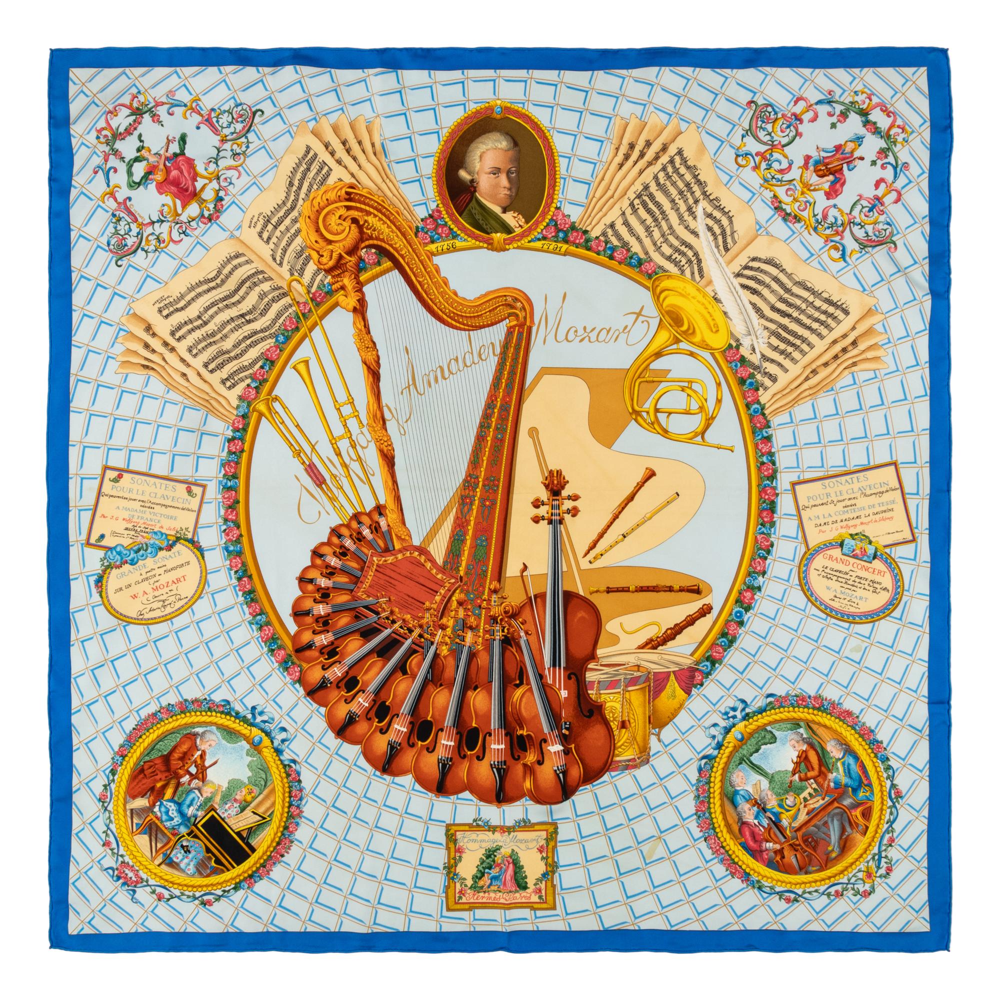 Three Hermès Scarves
