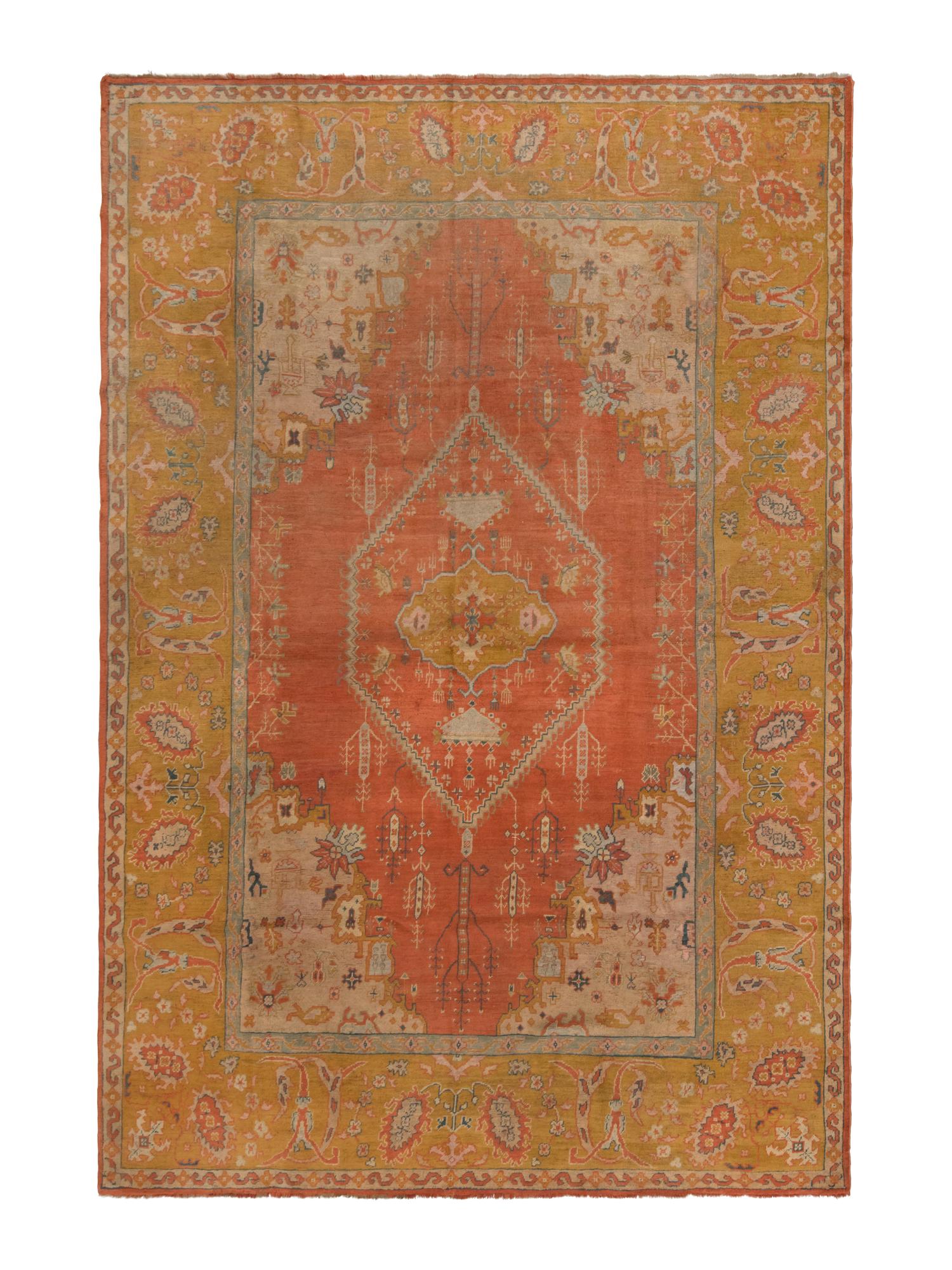 An Oushak Rug