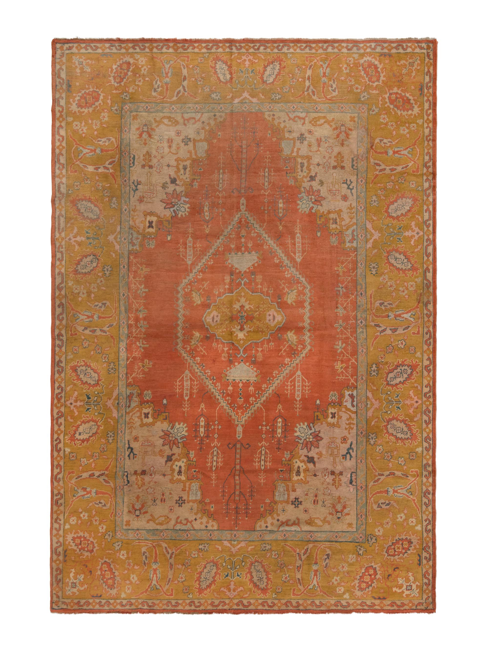 An Oushak Rug