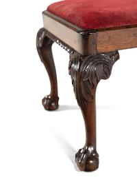 A George II Carved Mahogany Side Chair