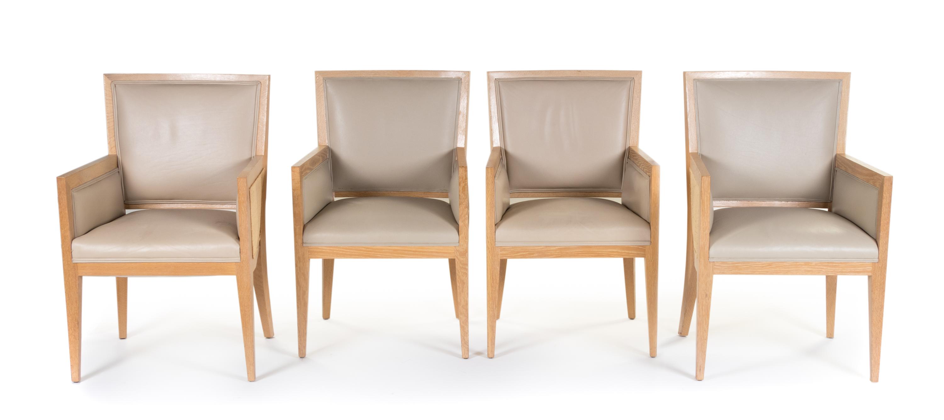 Custom Game Table and Four Chairs Mattaliano, USA
