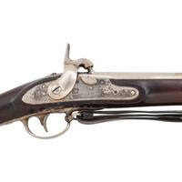 US Springfield Model 1828 (1816 Type III) Conversion Musket with Tinned Finish