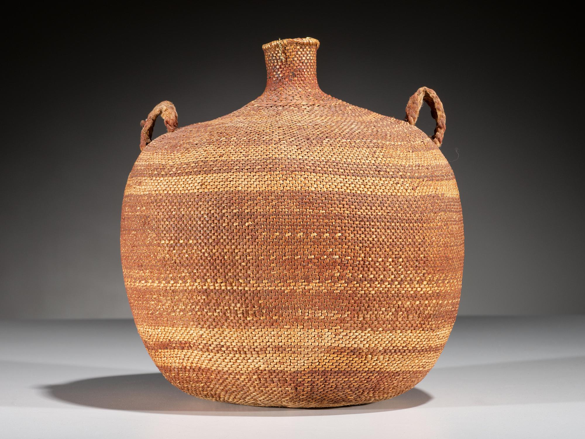 Paiute Basketry Canteen