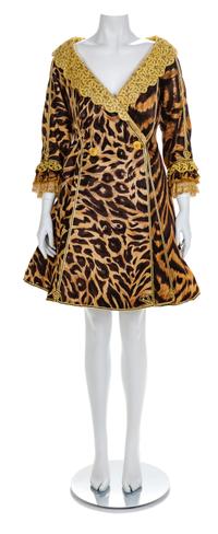 Atelier Versace Two-Piece Animal Print Ensemble, S/S 1992 No size label