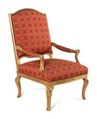 An Italian Giltwood Armchair