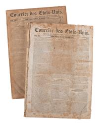 [NEWSPAPERS]. Large collection of 19th century newspapers published throughout the United States.