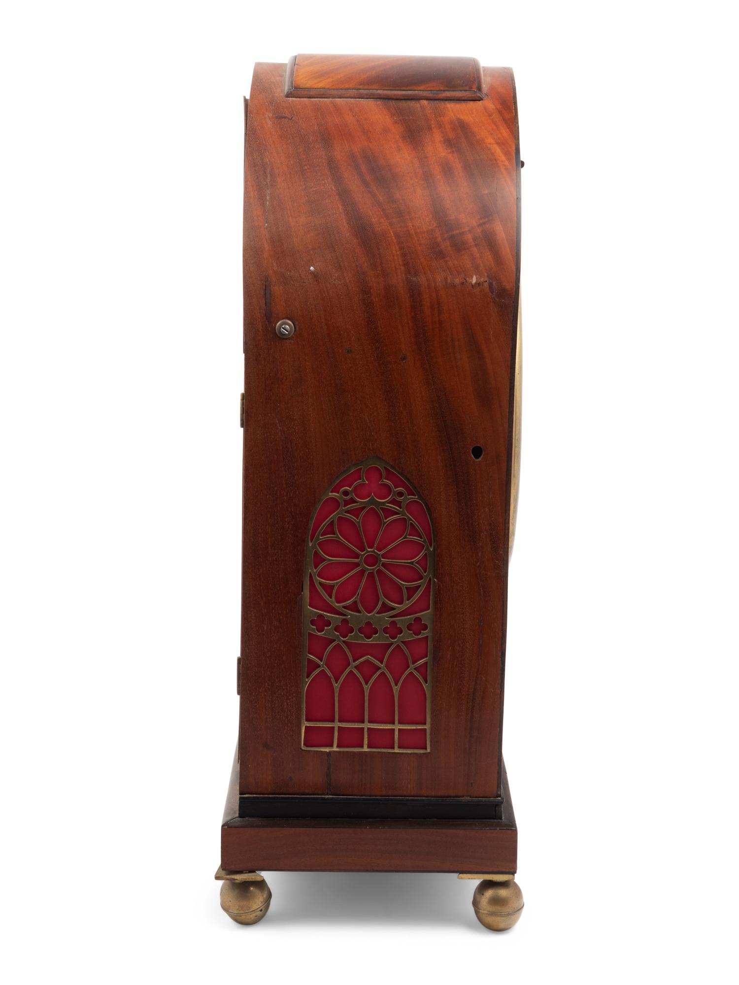 An English Mahogany Bracket Clock