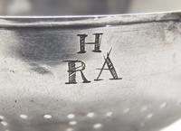 A Rare Silver Tea Strainer, Richard Humphreys (1750-1832), Philadelphia, PA, Circa 1775
