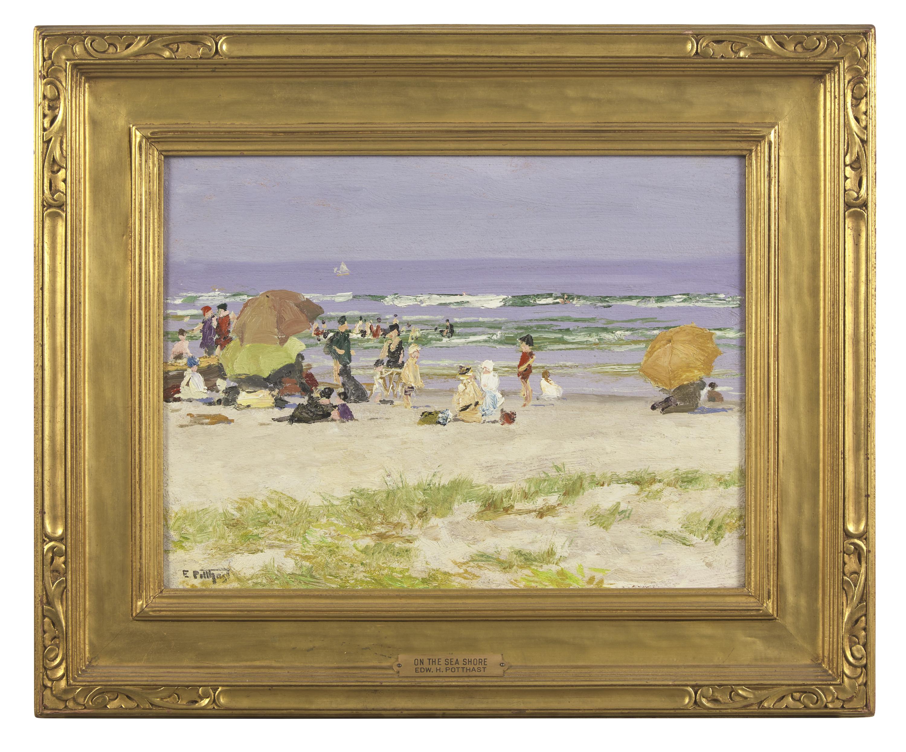 A Happy Group (On the Sea Shore)