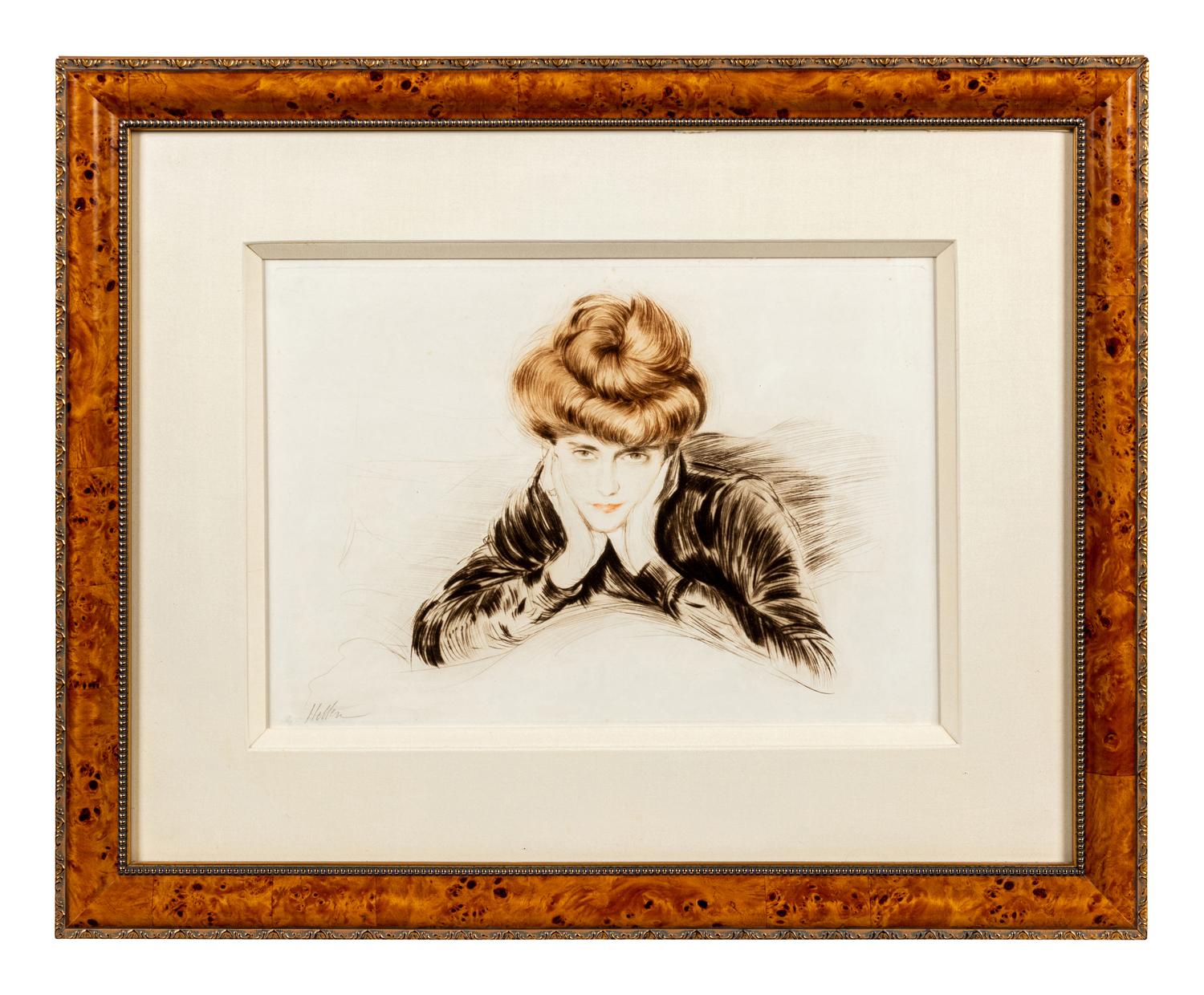 Le Visage Encadré