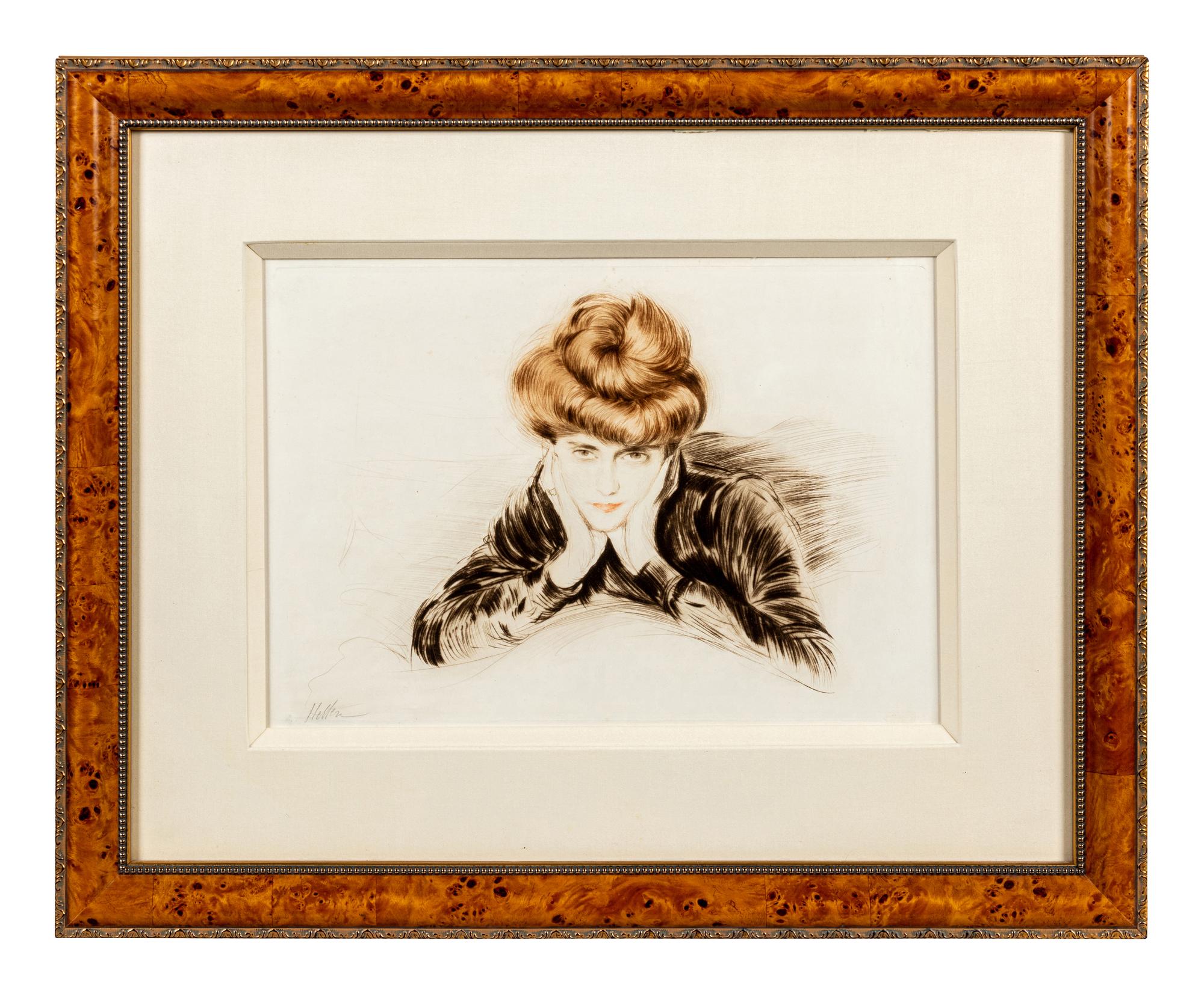 Le Visage Encadré
