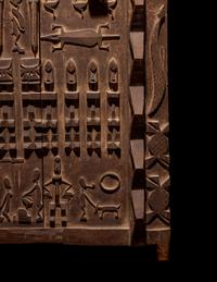 Two Dogon Wood Granary Doors