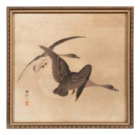 Koson Ohara (1877-1945), Gekko Ogata (1859-1920) and One Other
