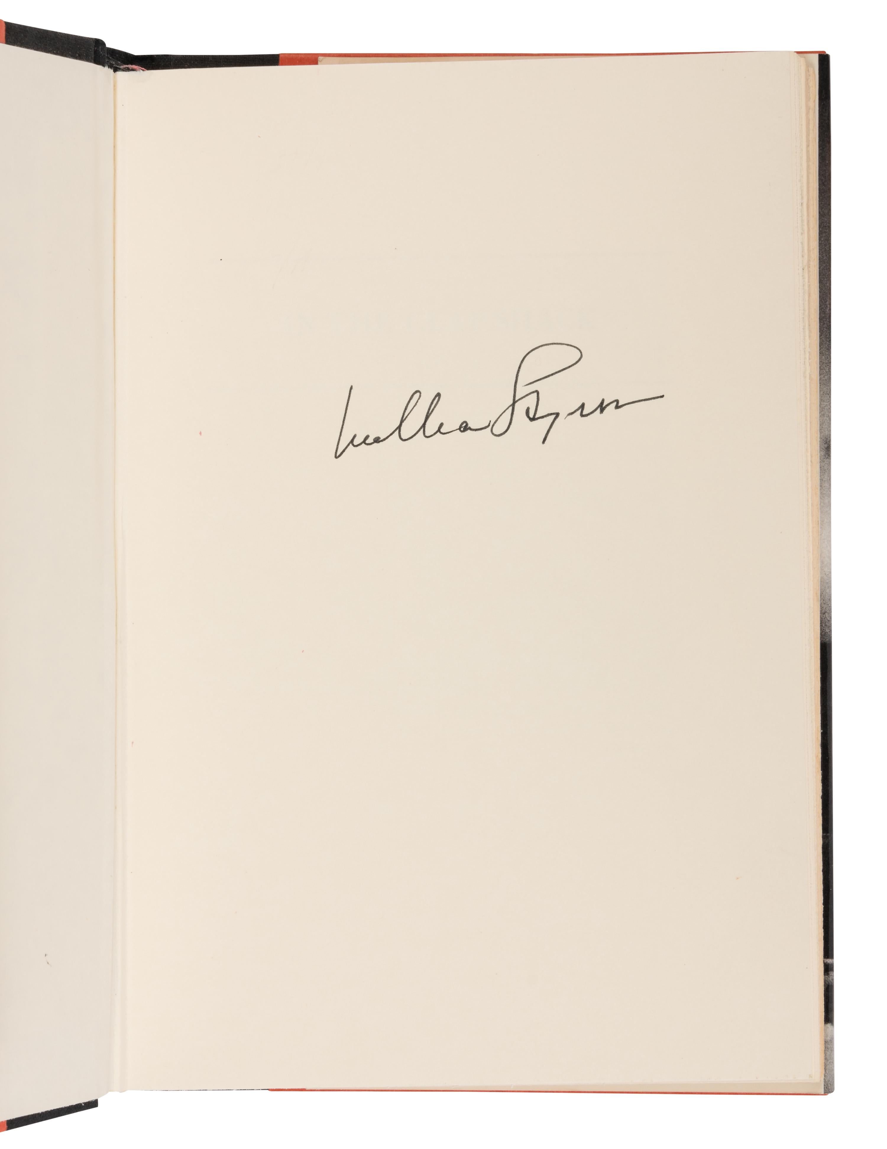 STYRON, William (1925-2006). A group of 14 LIMITED or FIRST EDITION works, all SIGNED, comprising: