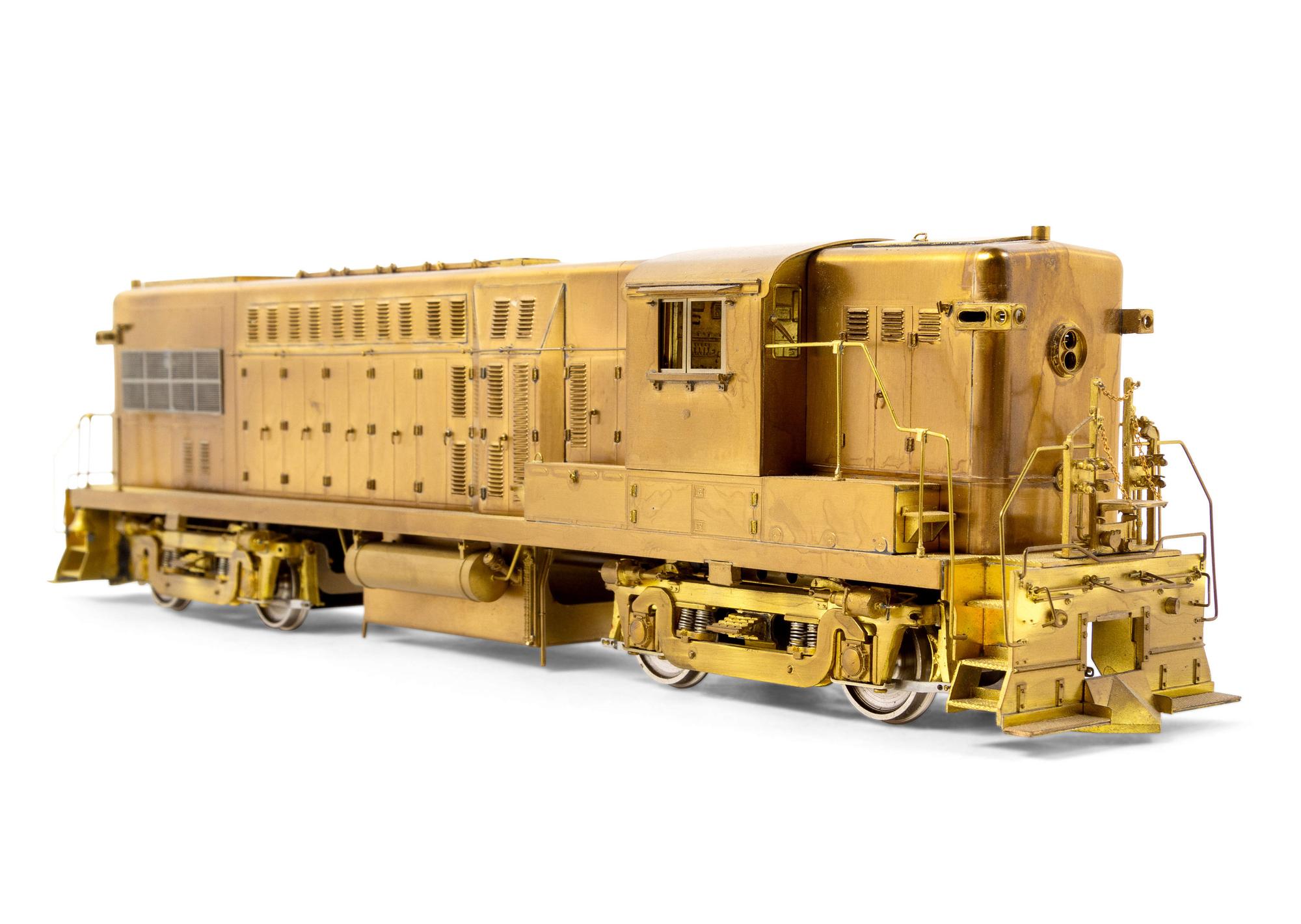 A Brass O-Gauge Diesel Locomotive