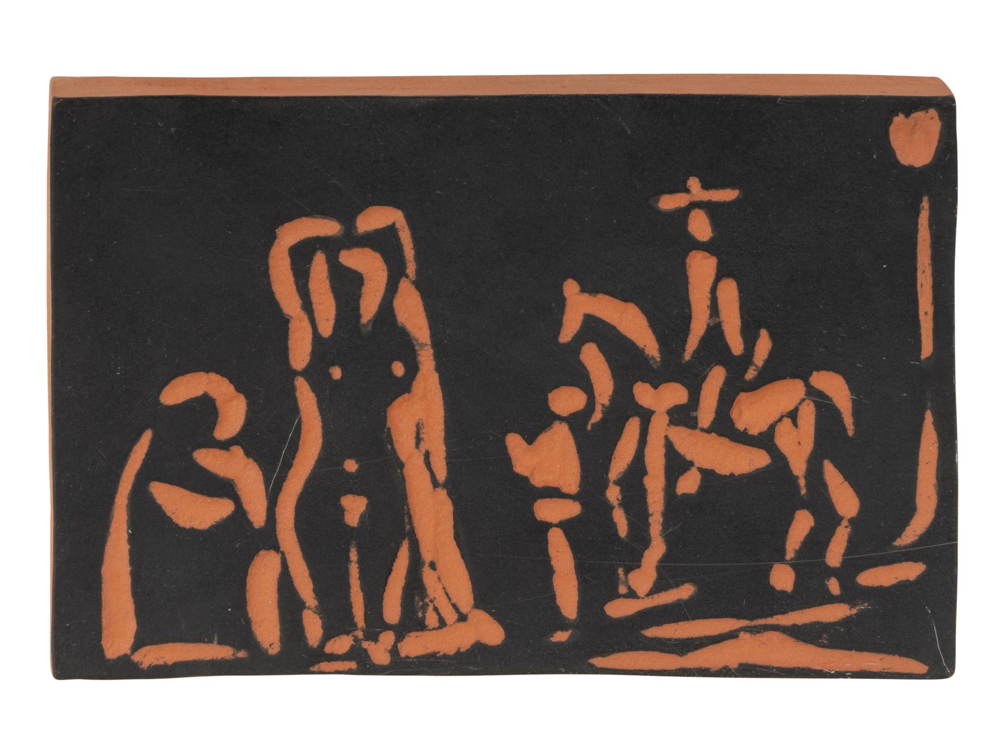 Personnages et cavalier (A.R. 540)