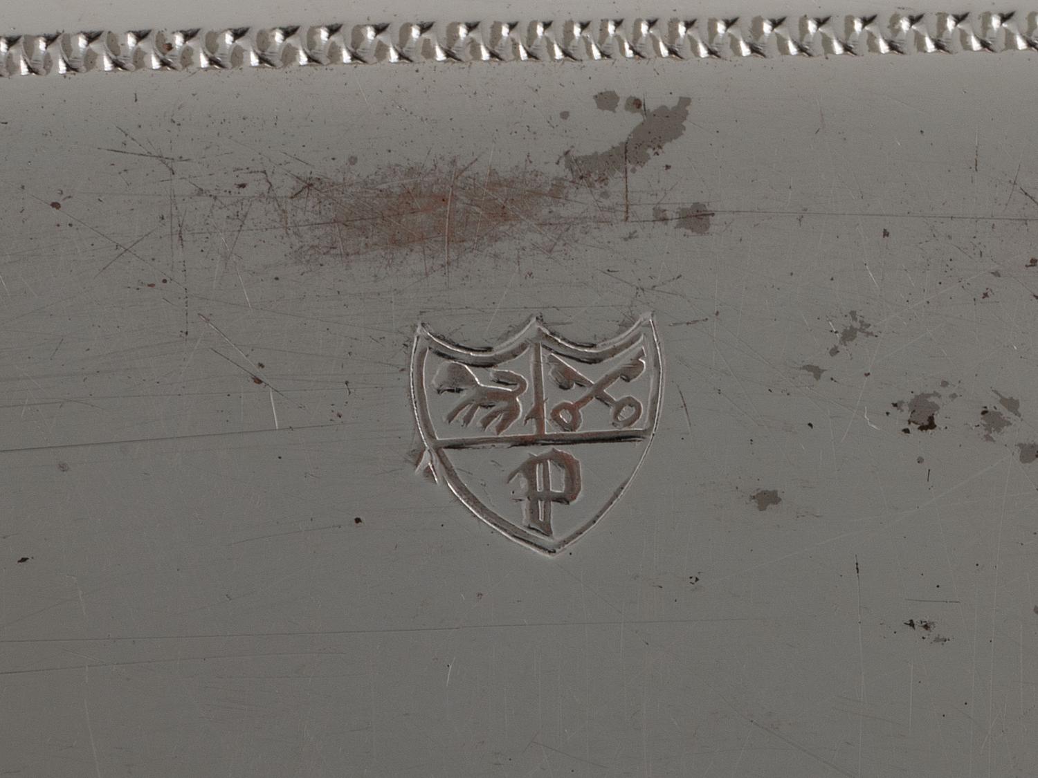 A Silverplate Cigarette Case
