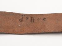 [CIVIL WAR]. Enlisted infantryman's belt equipped with Model 1839 "US" belt plate and cap pouch.