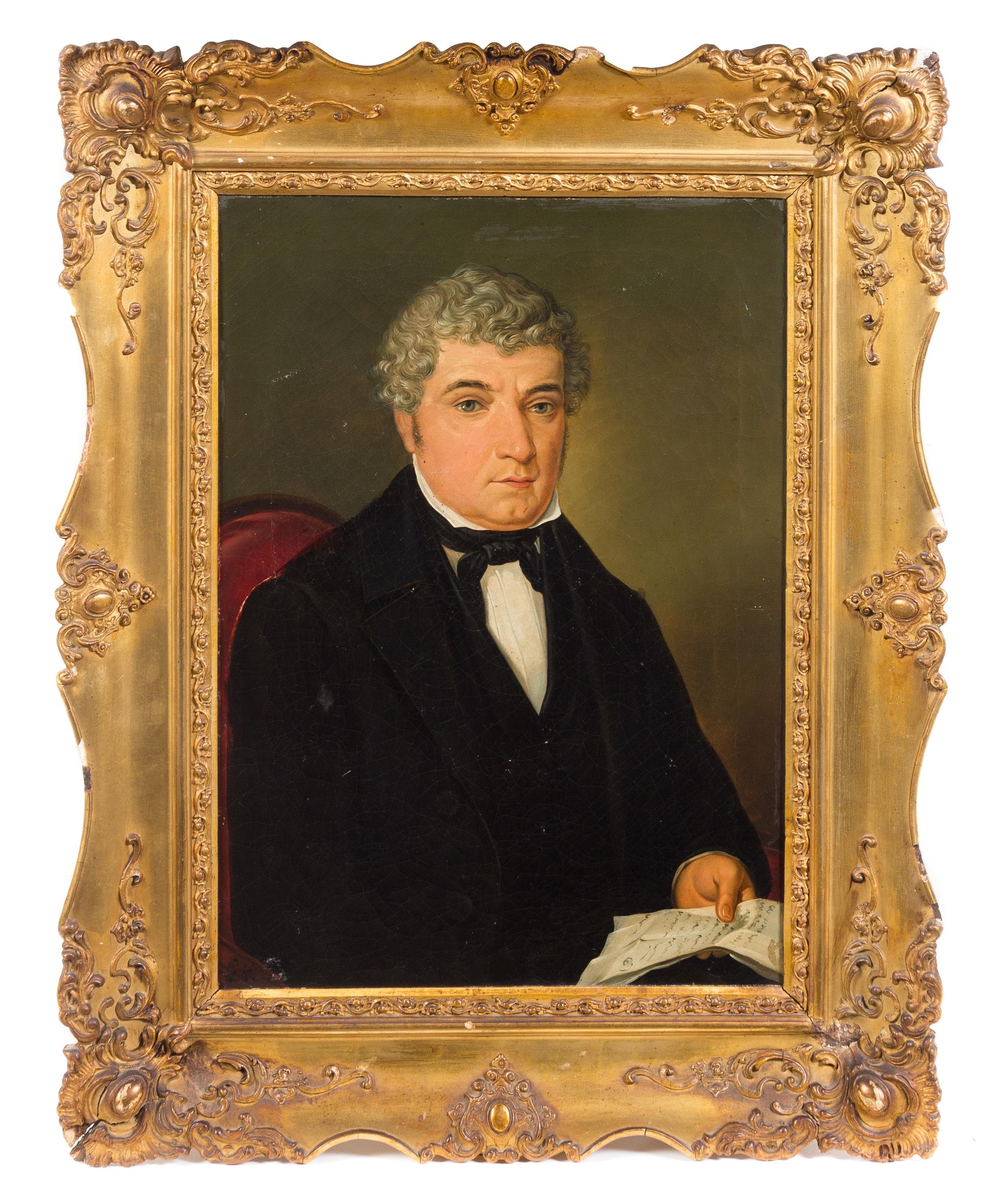Artist Unknown, (Italian, 19th Century), Portrait of a Man