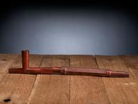 Plains Catlinite Pipe and Stem