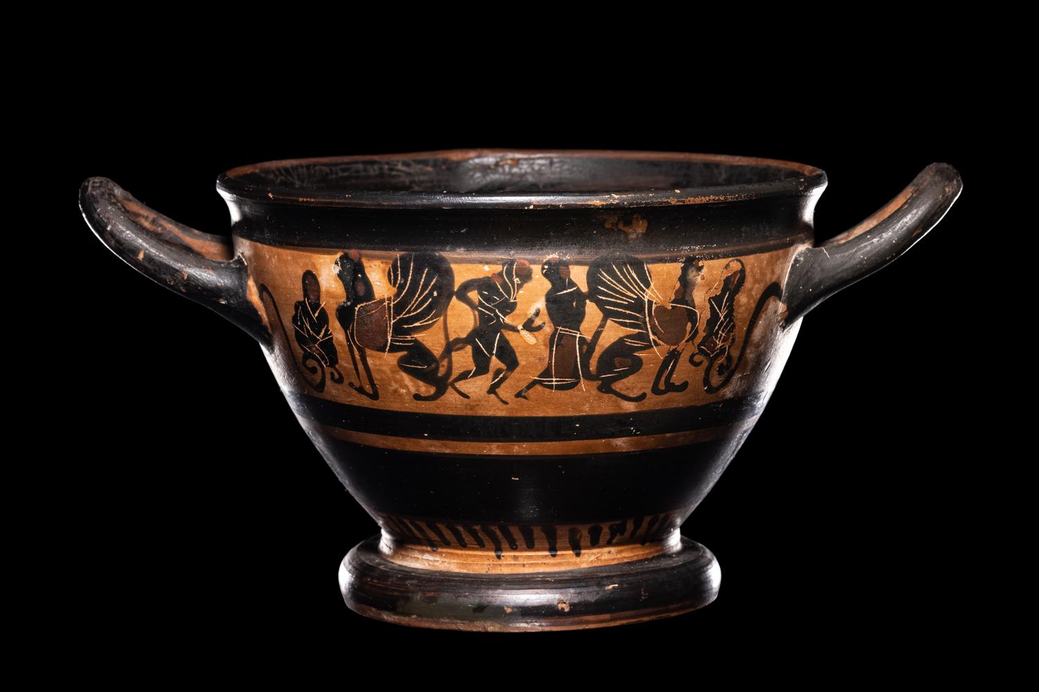 An Attic Black-Figured Skyphos