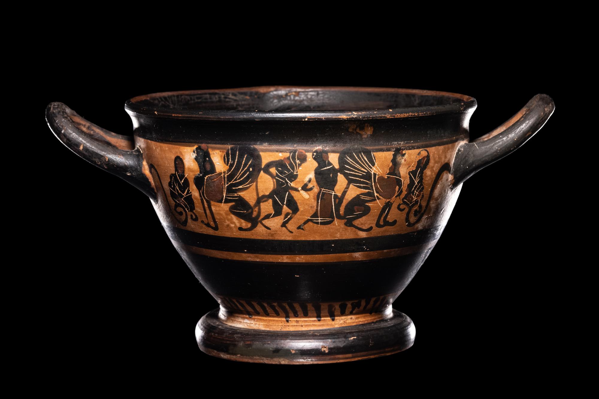 An Attic Black-Figured Skyphos
