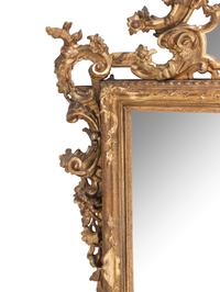 A Régence Style Giltwood Mirror